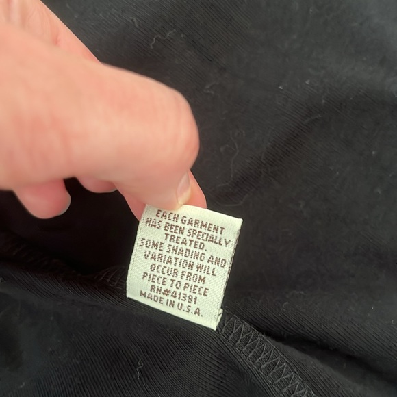 NWT Vanilla Sugar Black Patterned Zip Cardigan with Hood - Picture 9 of 10